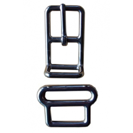 Quick Release Buckle 1-1/4\" Stainless Steel - per pc.